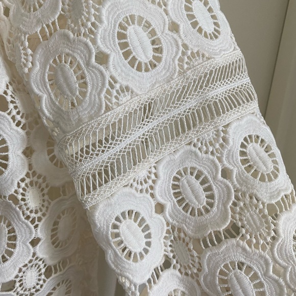 Self- Portrait Crochet Lace top - Picture 13 of 13